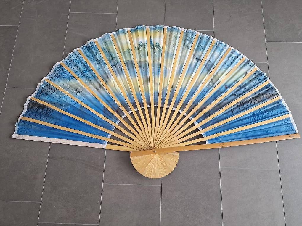 Tutte le decorazioni: Handbemalter Fächer Asien 90 cm hoch, neu! – Nuovo (secondo la descrizione) da Ottikon venduto da nag-champa77 1