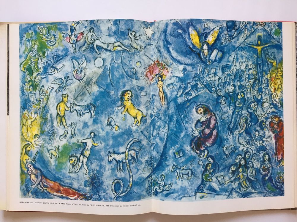 Hommage à Marc Chagall Avec Litho Originale De Chagall Kaufen Auf