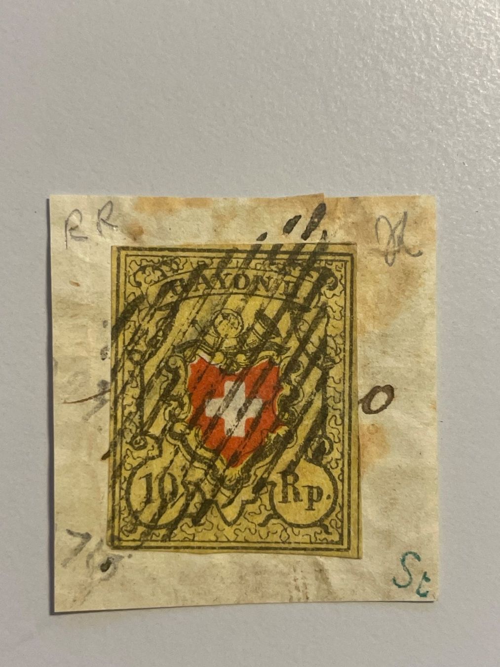 Tutti i francobolli: 1850 Rayon II ZNr. 16II – Usato da Küssnacht am Rigi venduto da POSTOMASTER