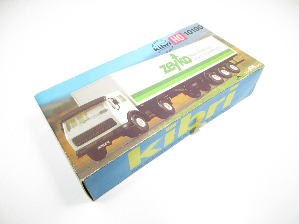 Kibri Modelleisenbahnen: Kibri H0 10190 Mercedes-Benz Koffersattelzug ZEYKO – Neu und originalverpackt aus Olten von Heinrich875 2