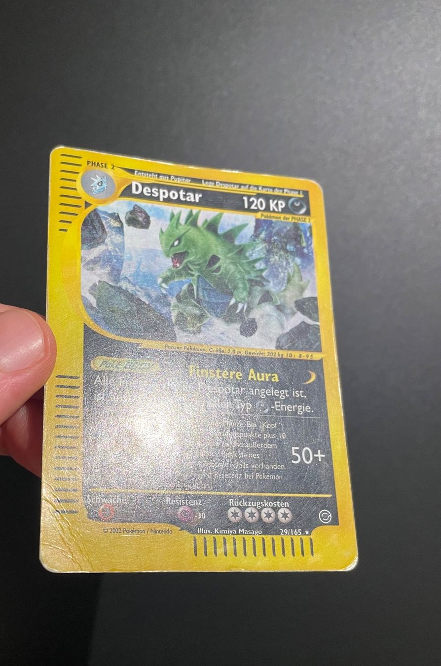 Pokémon Carte collezionabili: Pokémon Expedition Despotar Reverse Holo 29/165 – Usato da Zürich venduto da kev_c5cb 2