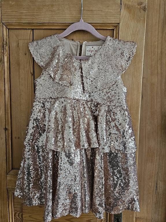 Vestiti & Gonne: Konges Slojd Glitzerkleid Gr 3 Y – Usato da Basel venduto da lar_7c62