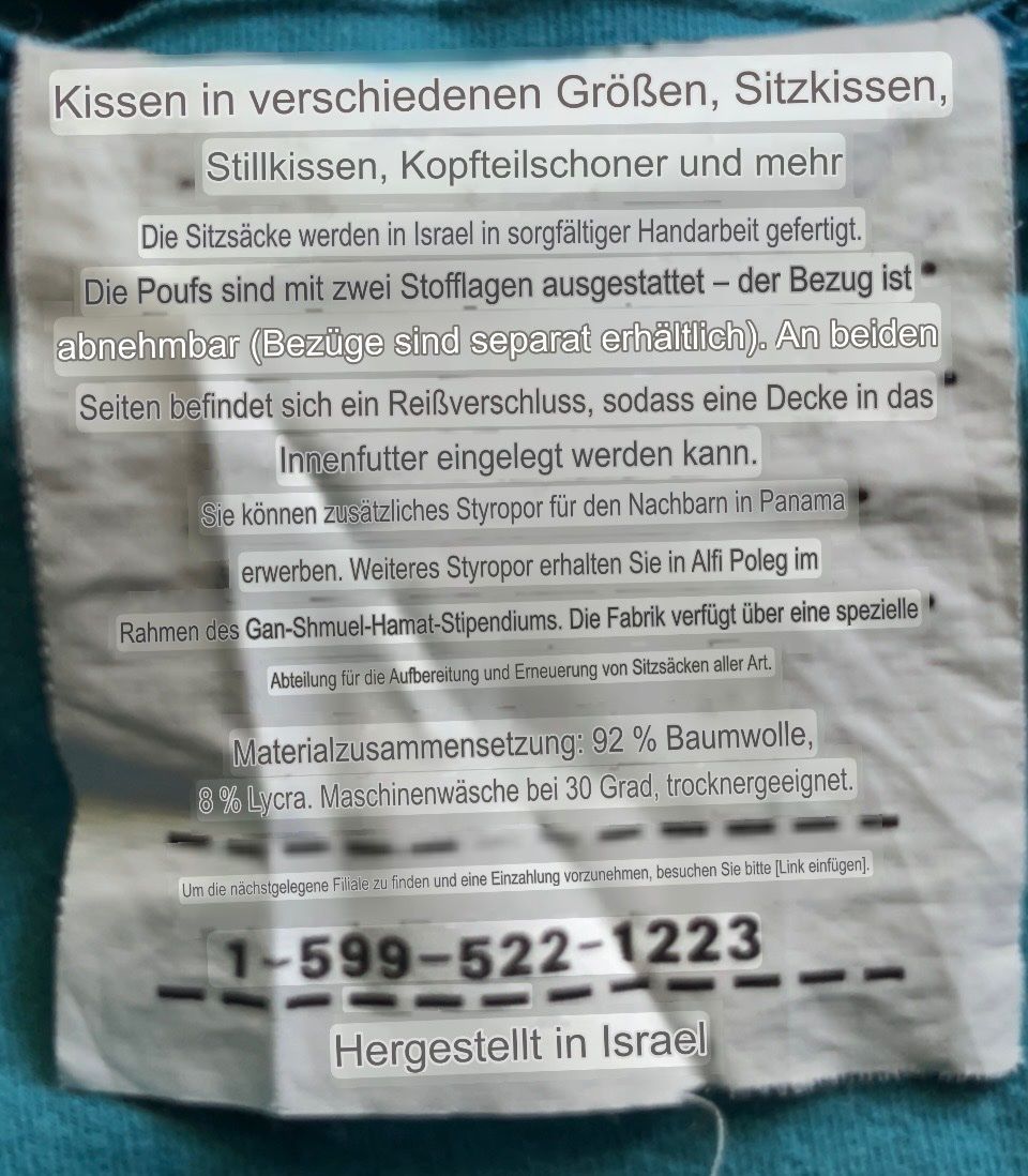 Coussins: Sitzkissen/Sitzsack – D'occasion à Basel par wuyo 3