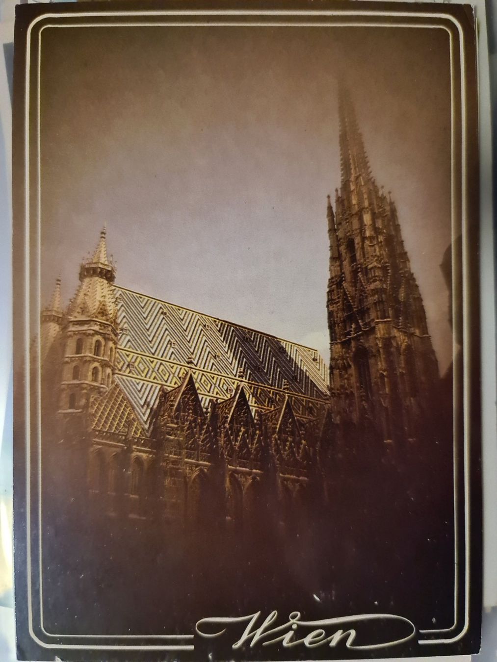 Ansichtskarten: Ansichtskarte Wien Stephansdom – Gebraucht aus Dintikon von Vexi