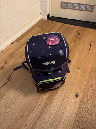 Ergobag Schulranzen Weltraum Design gebrauchter Zustand