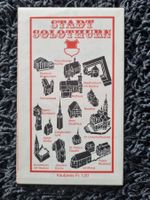 Stadtführer Solothurn mit Stadtplan um 1970