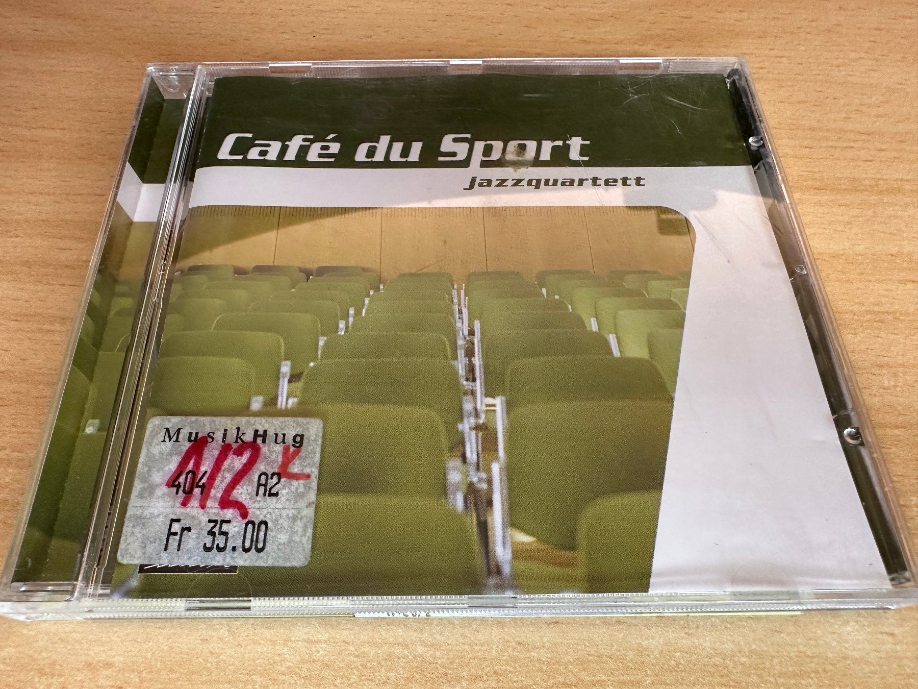 CDs: Café Du Sport – Jazzquartett – Gebraucht aus Rikon im Tösstal von Alpenmutz
