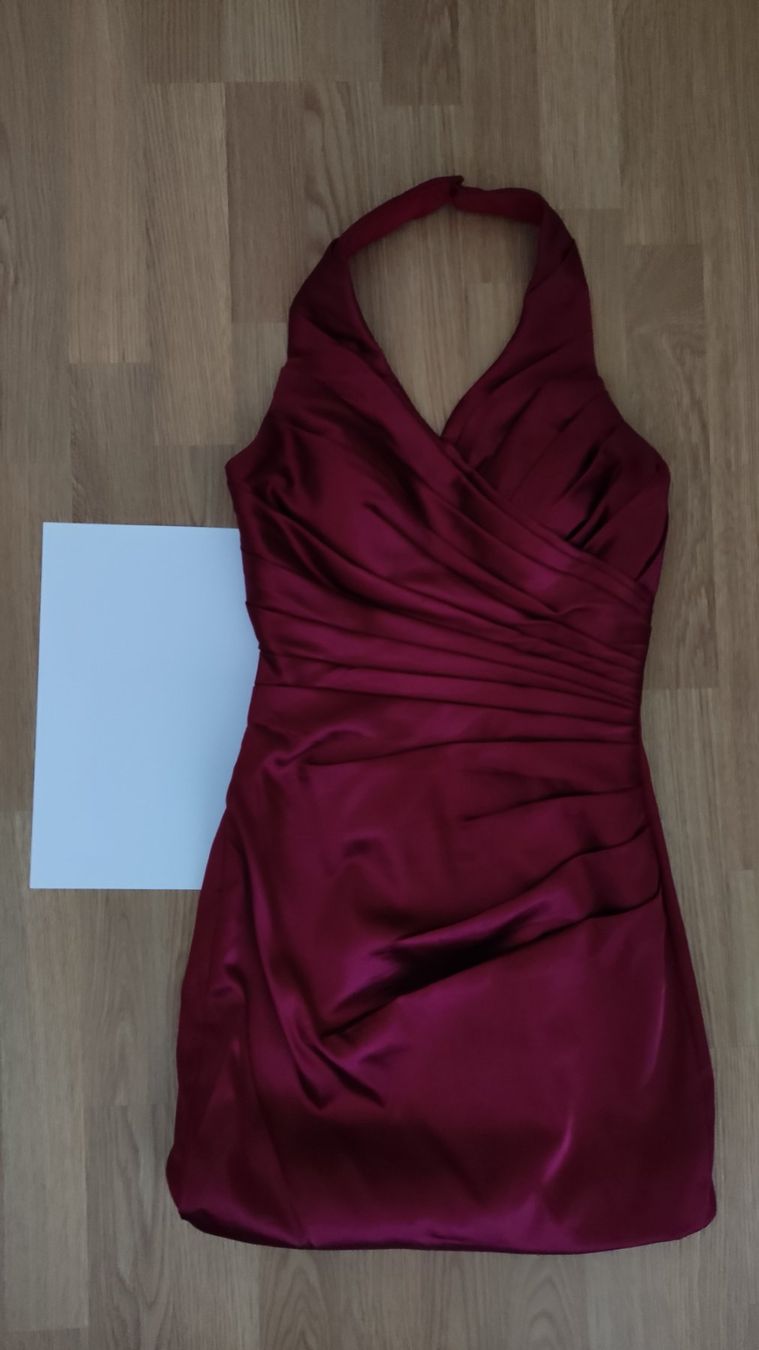 Kleider: Cocktailkleid bordeaux-rot – Gebraucht aus Zürich von Keydine 1