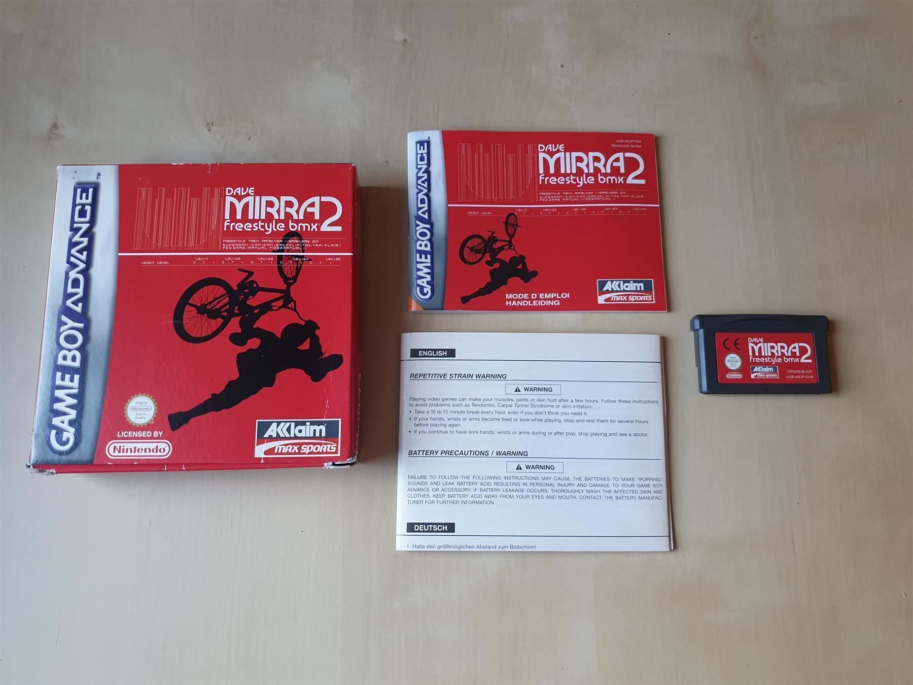 Nintendo Giochi: Dave Mirra Freestyle BMX 2 – Usato da Stansstad venduto da collectorsshop 6