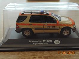 Polizei Auto Mercedes ML320 Zuger Polizei 2002 Sammlerstueck