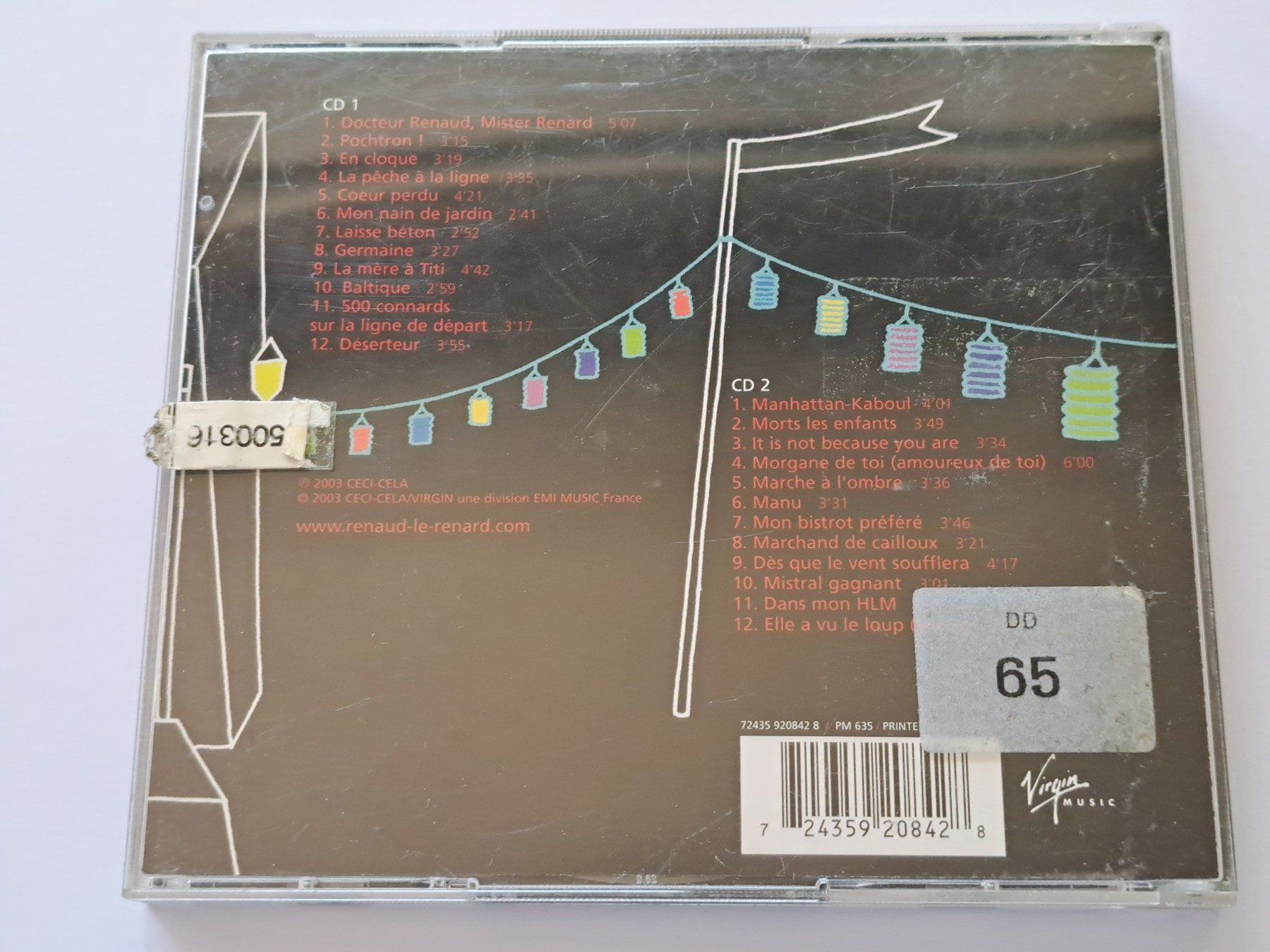 CD: Cd Renaud - Tournée d'enfer – Usato da Pully venduto da bro_n52j 1