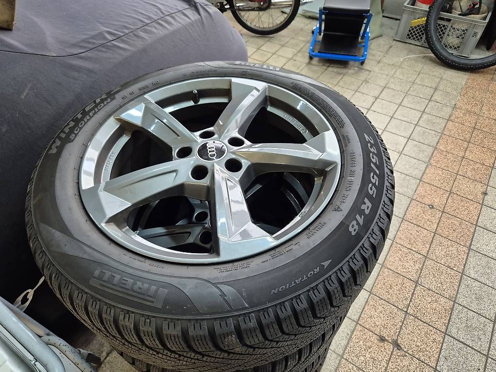 Pneus & Kompletträder: Audi A6 Winterräder 18" ATS – Gebraucht aus itingen von grandefantos