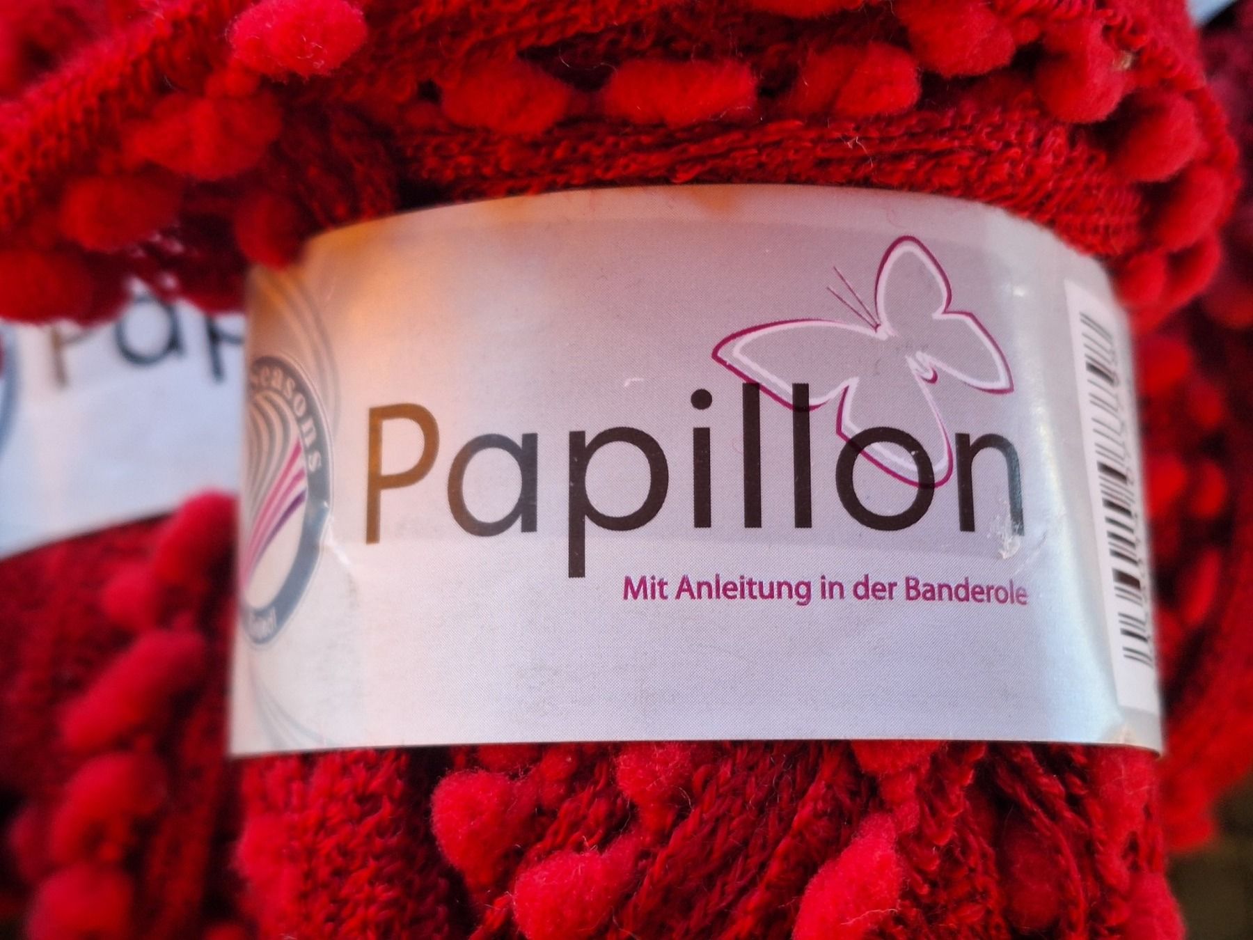 Lana: 300 GR STRICKWOLLE - PAPILLON- ROT – Nuovo (secondo la descrizione) da Huttwil venduto da Kunterbuntli 3