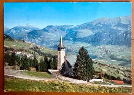 Heinzenberg - Kirche Flerden mit Portein und Sarn 1970