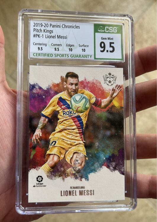 UEFA Panini Lionel Messi Kings 9.5 RARE (Gebraucht) in Moudon für CHF ...