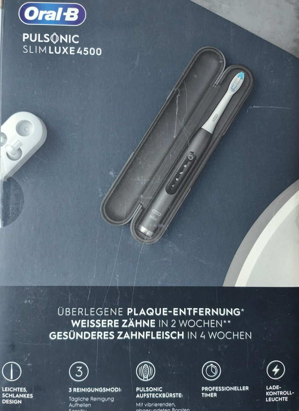 Oral B Cura dei denti: Oral B Pulsonic SlimLuxe 4500 – Nuovo e nell'imballaggio originale da Winterthur venduto da luk_lx5b 1