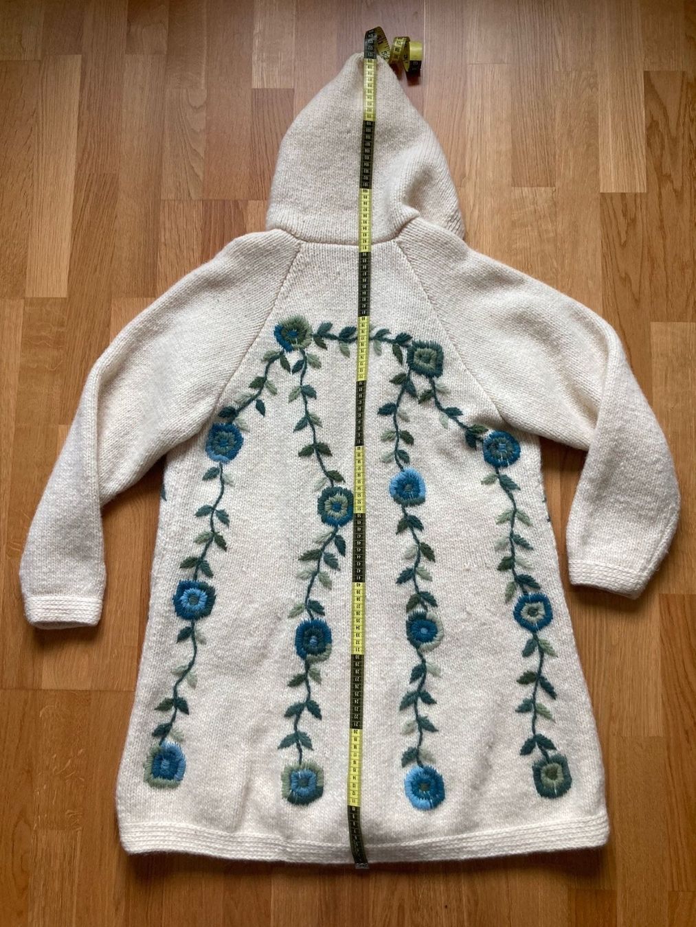 Cappotti: Warmer Wollmantel mit schönem Blumendesign – Nuovo (secondo la descrizione) da Basel venduto da Eleonora3 2