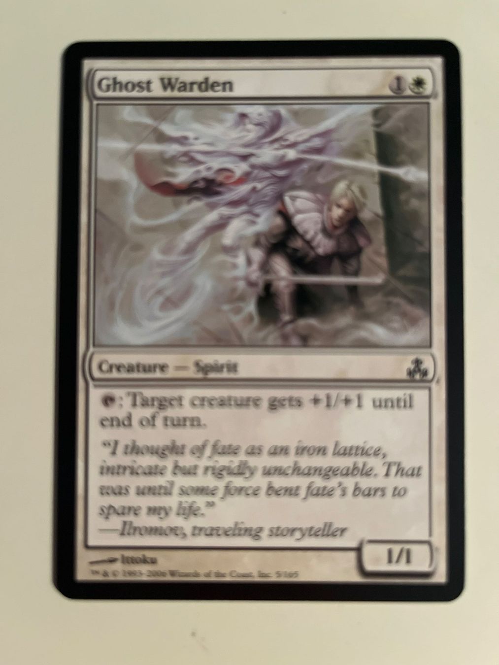 Magic The Gathering Carte collezionabili: 1 x Ghost Warden - Magic: The Gathering - MtG – Usato da Kriens venduto da Shadi1980