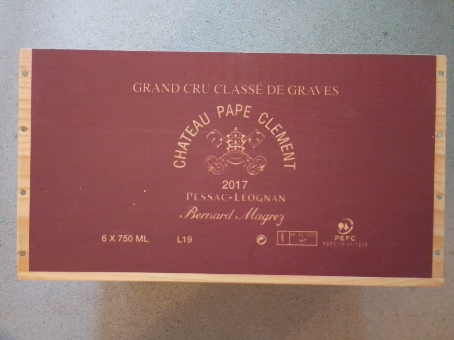 Altro: Weinkiste Chateau Pape Clement – Usato da Wangen SZ venduto da jim_5rcp