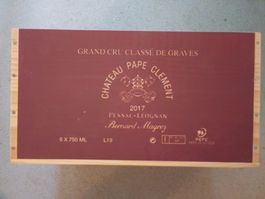 Weinkiste Chateau Pape Clement