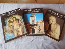 Michelangelo 3erSet Kunst Bildband Maler Architekt Bildhauer