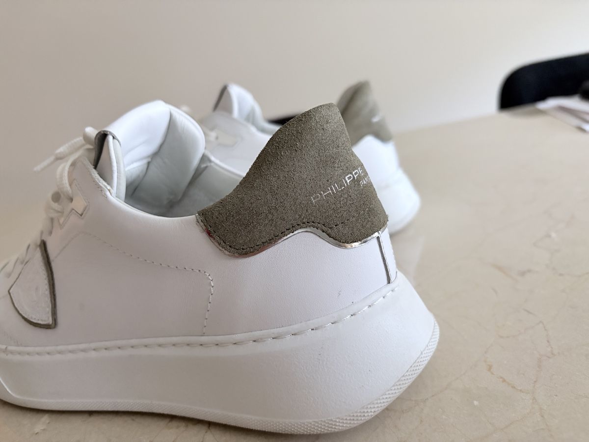 Scarpe da uomo: Philippe Model Sneaker Weiss Gr. 44 - Top Zustand! – Nuovo (secondo la descrizione) da Fahrweid venduto da Etam_13 2