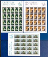 1989 Liechtenstein Mineralien - Bogensatz Postfrisch **