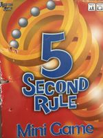 5 Second Rule Mini Game - Fun for Family Game Night!