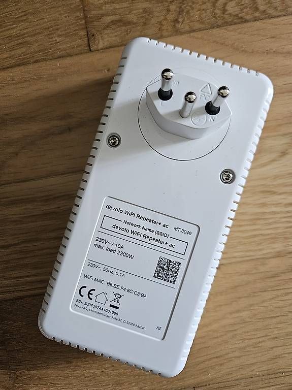 WiFi: Devolo WiFi Repeater+ ac – Usato da Bern venduto da Frou