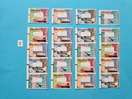 ATM  2001, Typ 15-18, Leerfeld 4x 4-Feld, 1x 4-Feld