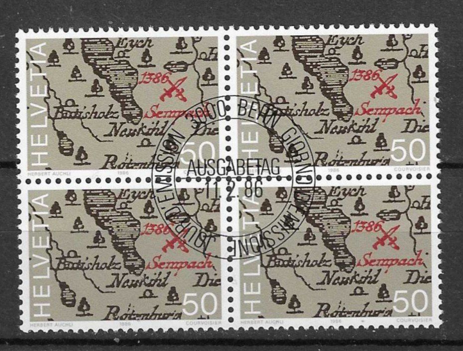 Timbre US Architecture 1979 – Bloc De 4, Neuf MNH – États-Unis 1382-1385