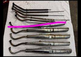 9x Auspuff/pot d’échappement CONDOR PUCH X30 NS NL MAXI N S