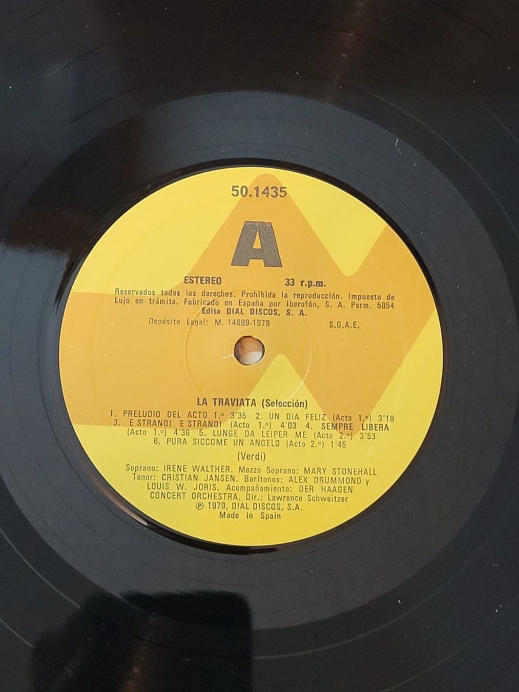 Dischi in vinile: Disque vinyle Verdi La Traviata Nevada – Usato da La Chaux-de-Fonds venduto da reu_kx5l 3