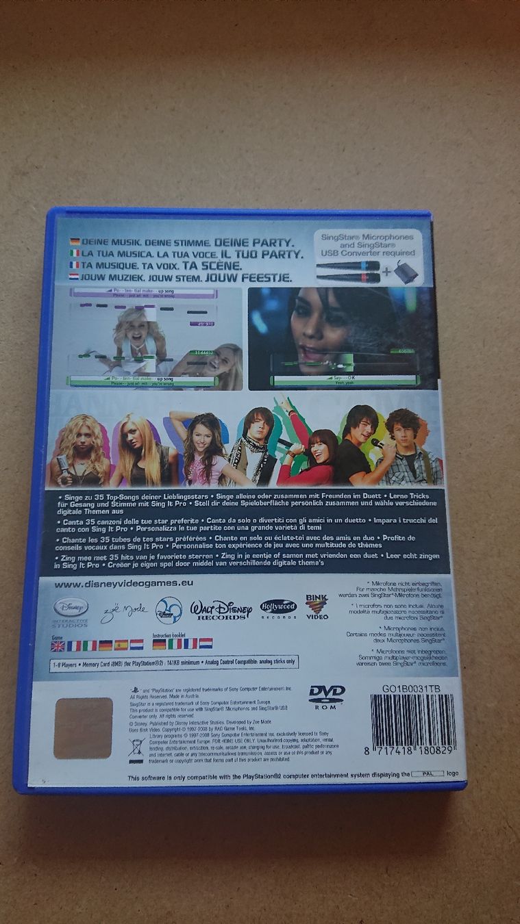 Jeux: Disney Sing It Ps2 – D'occasion à Chur par FreakofRarity 1