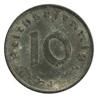 Deutschland - 10 Reichspfennig - 1942 - J