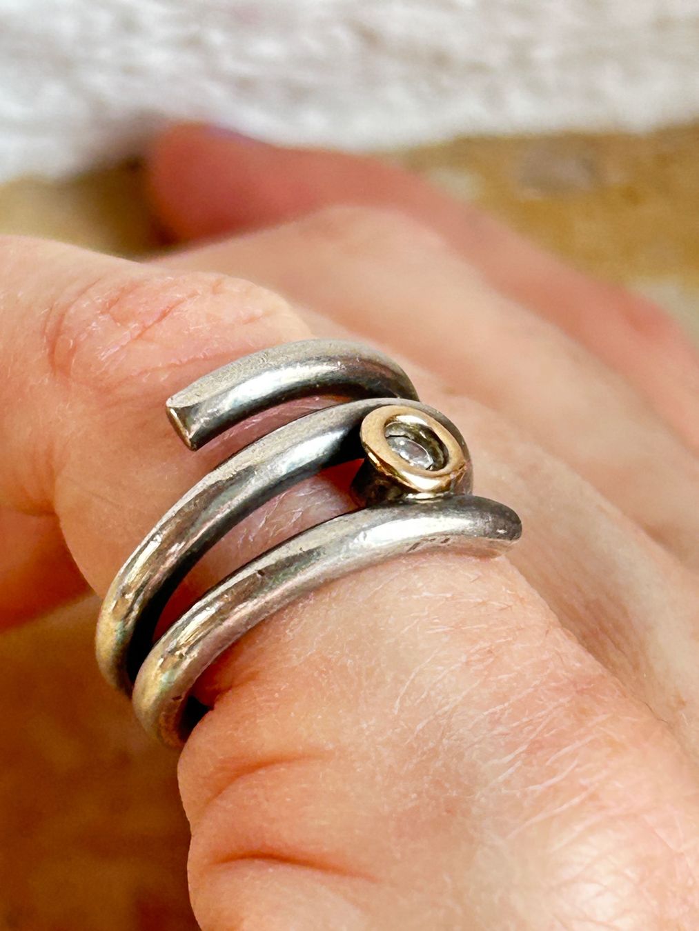 Ringe: Ring SPIRAL DESIGNER (53) – Gebraucht aus Dittingen von Bijoubelle 2