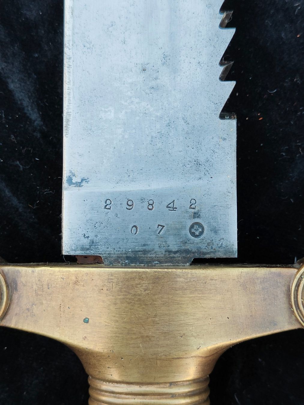 Schweizer Armee Stichwaffen: Faschinenmesser Ord. 1842/52 – Gebraucht aus Bauma von SwissMilitaria 2