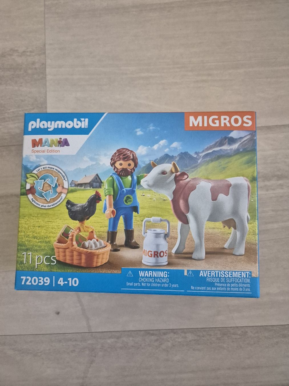 Playmobil Giocattoli: Playmobil Migros Set Kuh – Nuovo e nell'imballaggio originale da Stansstad venduto da Kyra014