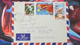 CL32 Enveloppe + Timbre Cameroun 19xx