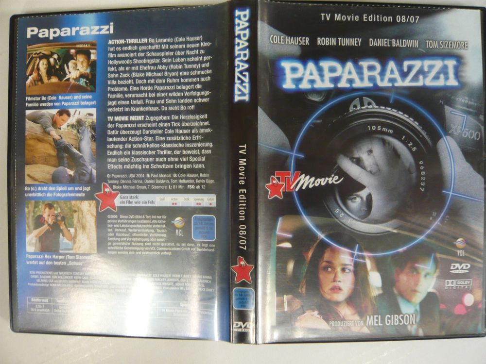 PAPARAZZI DVD | Kaufen auf Ricardo