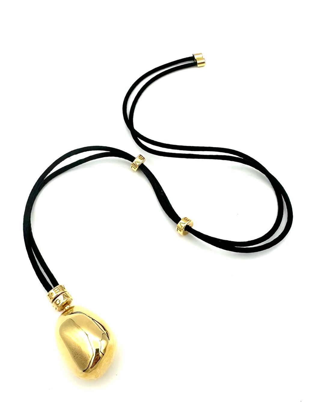 Bulgari Catenine: BVLGARI. Collection "Sassi", collier en or jaune 18K – Usato da Renens VD venduto da Diademe.sarl 2