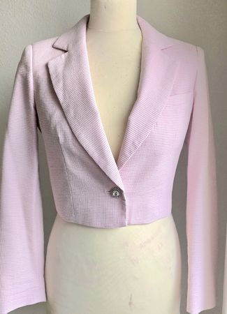 Veste neuve courte rose pastel - Taille S - Chic🌸