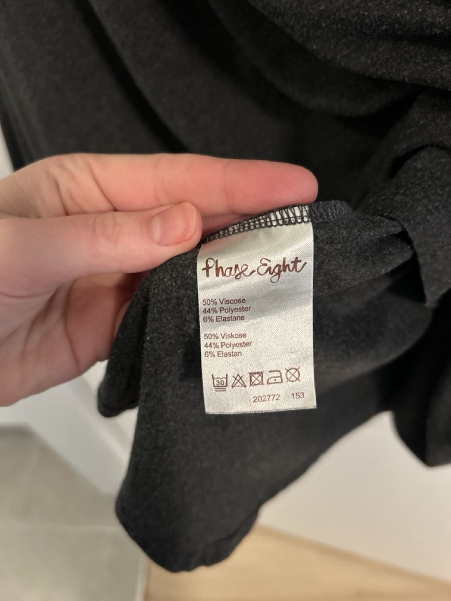 Phase Eight Vestiti: Phase Eight Dress, Size 12, Dark Grey – Usato da Binningen venduto da zcm8 4