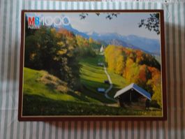 MB Puzzle Bayrische Alpen - 1'000 Teile - M204