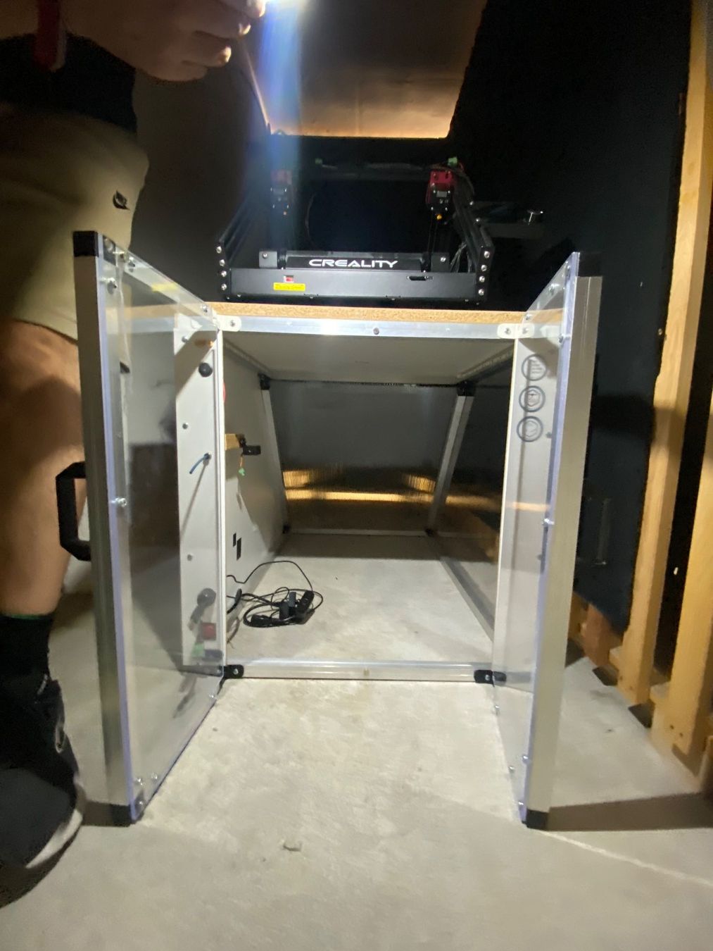 Creality Stampanti 3D: 3D Drucker Creality CR30 Belt Printer mit Gehäuse – Usato da Richterswil venduto da _AX_ 9