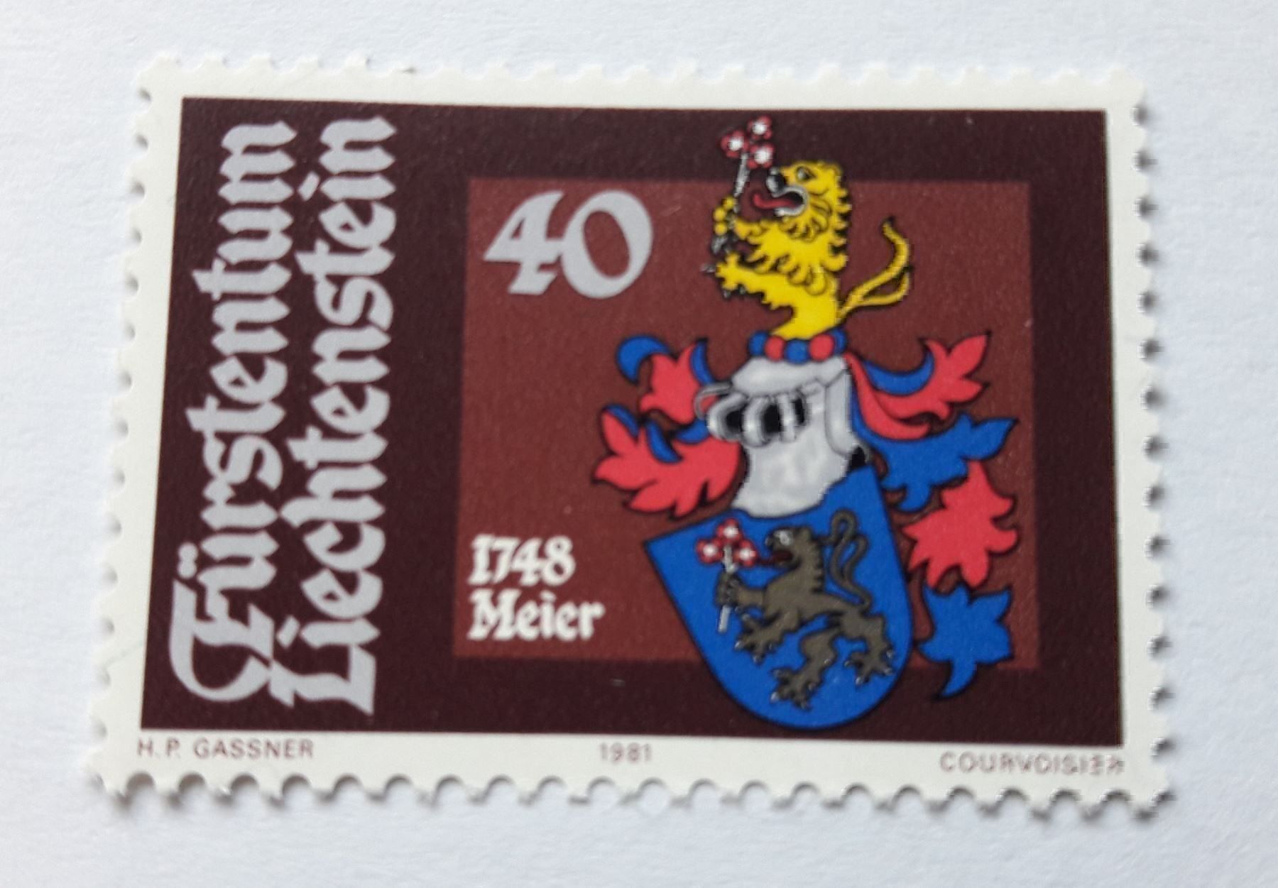 Tutti i francobolli: 1981 Landammänner Wappen ll ** – Nuovo (secondo la descrizione) da Alten venduto da Regenwasser 1