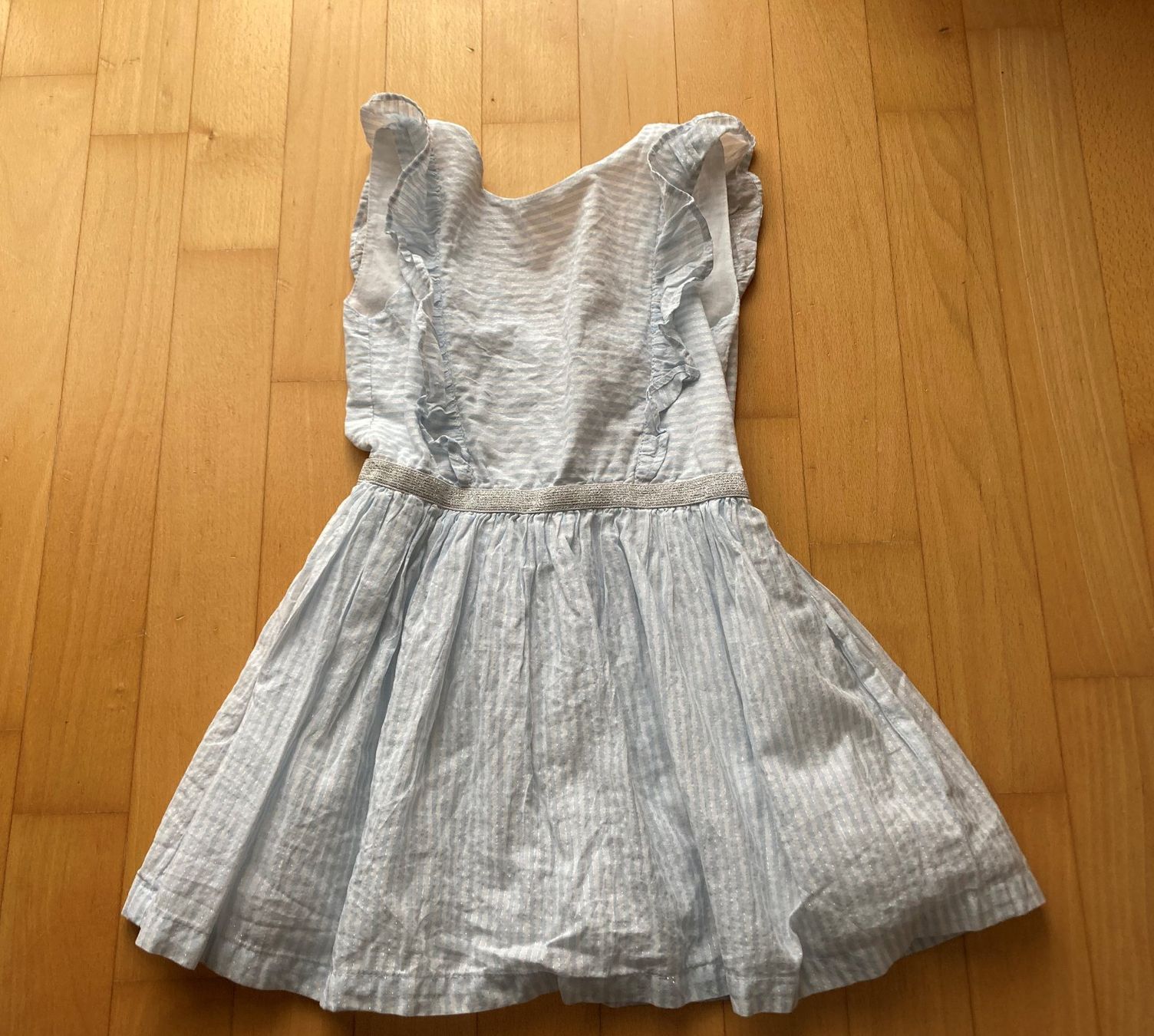 Vertbaudet Vestiti & Gonne: Kleid mit Glitzer und Rüschen – Usato da Muttenz venduto da Juvenile33