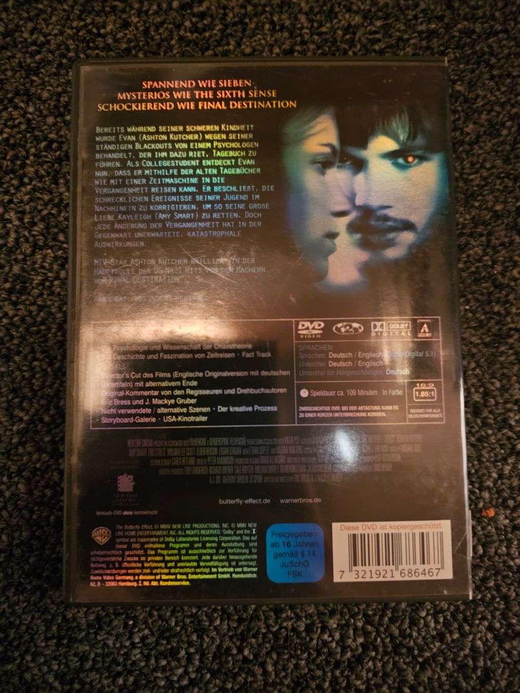 Alle DVDs: BUTTERFLY EFFECT(13432) – Gebraucht aus Ruswil von M71 1