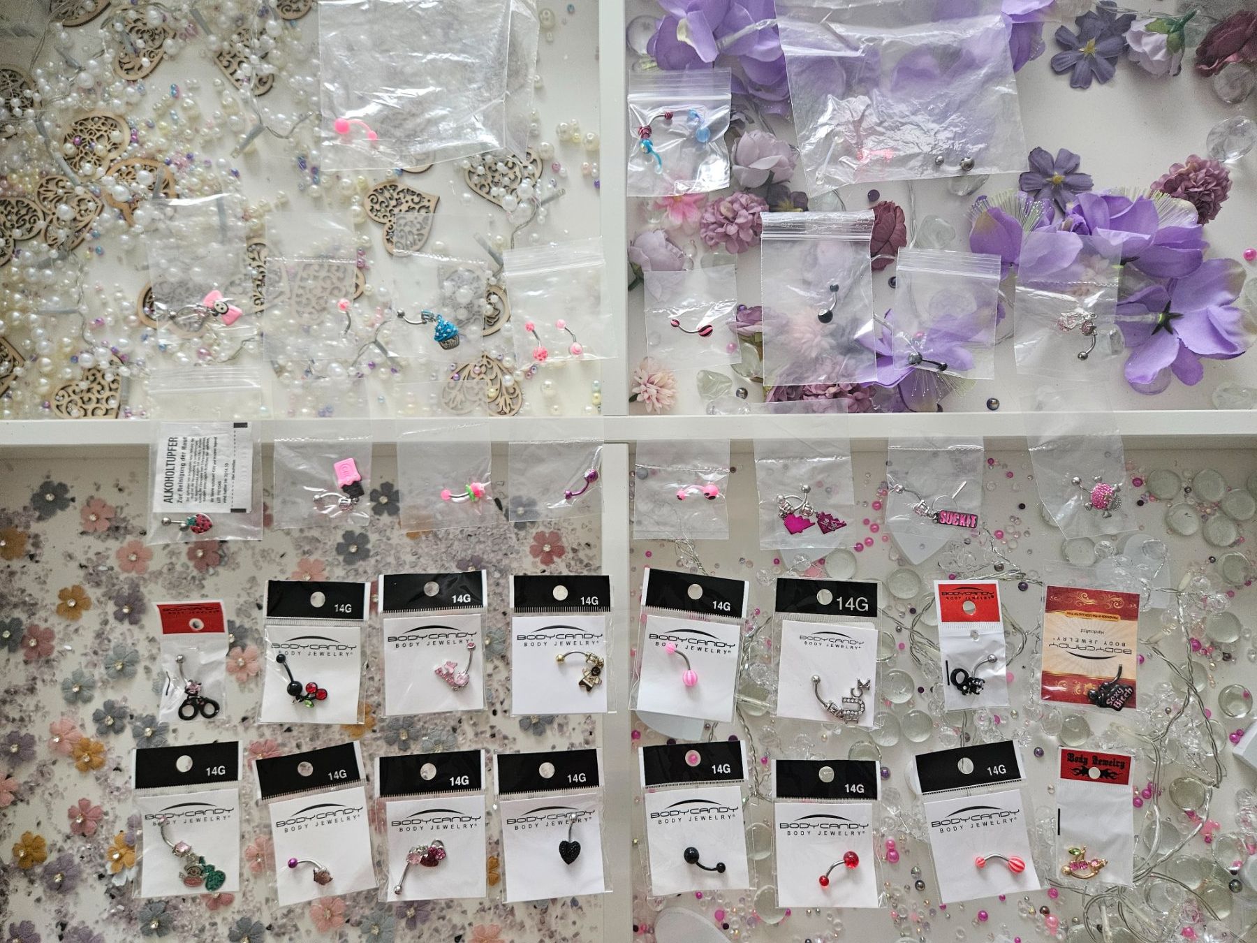 Piercingschmuck: Piercing Konvolut ungetragen neu – Neu (gemäss Beschreibung) aus Unterägeri von Sleepbear 1