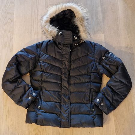 Bogner Fire+Ice Daunenjacke, Gr. M, Schwarz